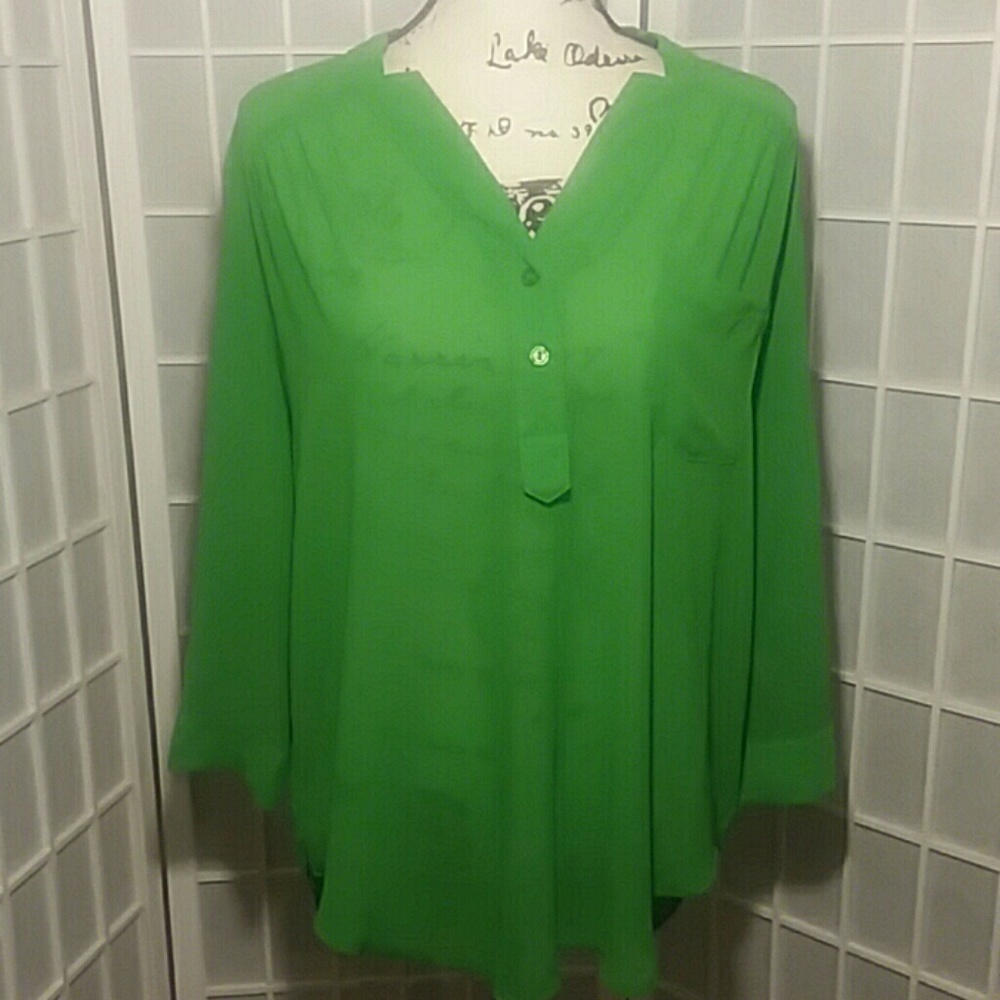 Sheer blouse - Picture 3 of 4